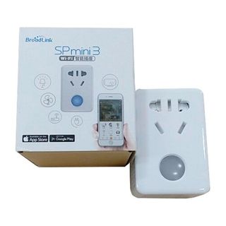Ổ cắm điện wifi hẹn giờ bật tắt tự động điều khiển từ xa broadlink sp mini 3