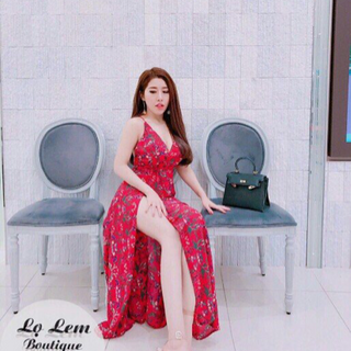 Maxi hai dây xẻ tà