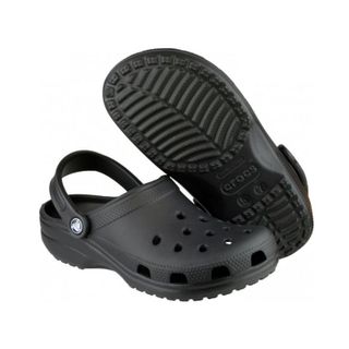 Dép crocs classic clog full black
