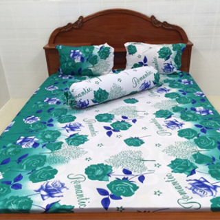Drap thun hàn quốc bộ drap 2 áo nằm 1 áo ôm