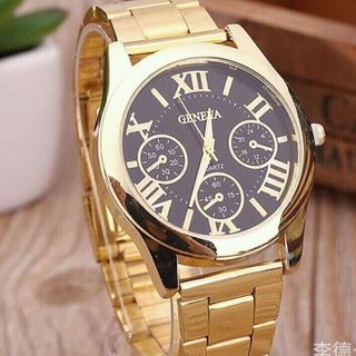 Đồng hồ geneva dây kim loại