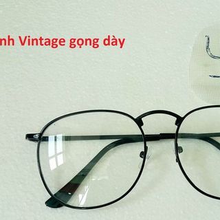 Kính vintage gọng lớn loại sịn