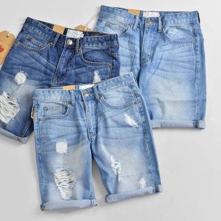 Bán sỉ quần short jean nam rách