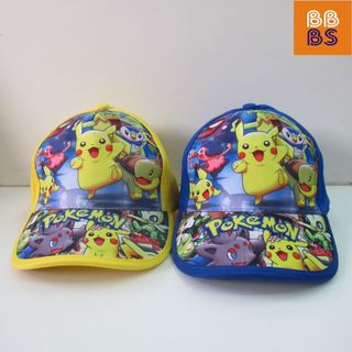 0315039 mũ lưỡi trai in hoạt hình pokemon giá sỉ