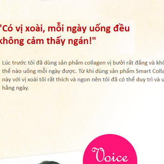 Smart collagen smoothie dạng bột