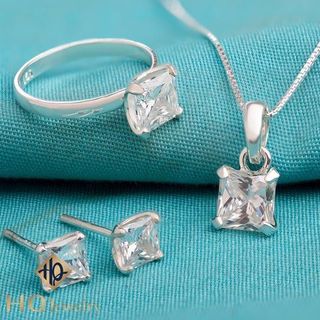Bộ trang sức đá xoancz set176-xoancz