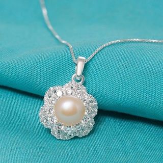 Bộ trang sức ngọc trai lavender set174-pearl