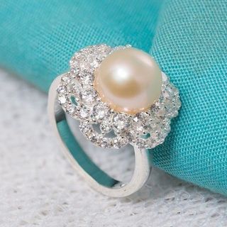Bộ trang sức ngọc trai lavender set174-pearl