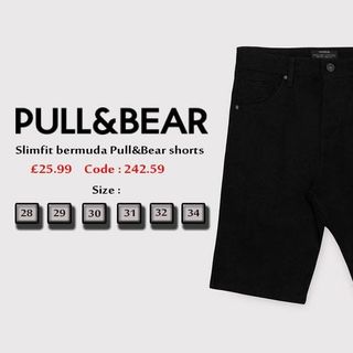 Quần short pull bear