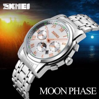 Đồng hồ nam skmei dây inox
