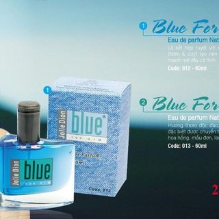 Nước hoa nữ jolie dion blue for her and for him eau de parfum 60ml
