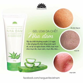 Gel tẩy da chết nha đam