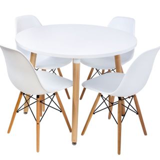 Bàn eames tròn 60 -80 -100cm / bàn cafe / bàn ăn