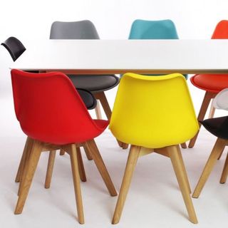 Ghế eames padded / ghế cafe / ghế ăn