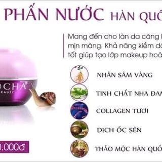 Kem phấn nước nhân sâm vàng mocha