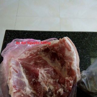 Ba rọi heo quảng ngãi không chất tăng trọng