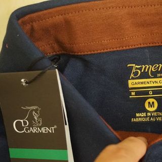 Áo thun nam cổ trụ tay ngắn - 75 mens