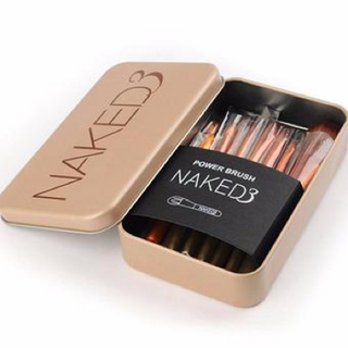 Bộ cọ trang điểm cá nhân 12 cây naked 3 giá sỉ