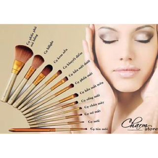 Bộ cọ trang điểm cá nhân 12 cây naked 3