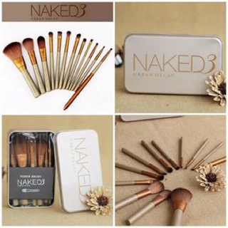 Bộ cọ trang điểm cá nhân 12 cây naked 3
