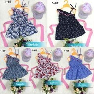 váy lệch vai bg 1-6t