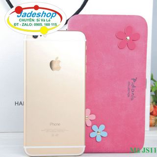 Ví cốp hàn quốc logo hình hoa