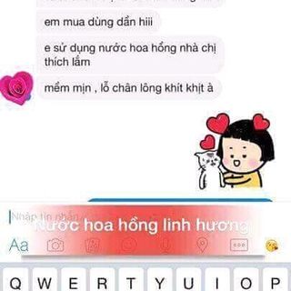 Nuớc hoa hồng linh huong