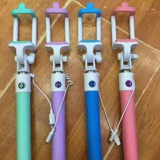 Gậy chụp hình tự sướng monopod thân trơn - dành cho điện thoại iphone 5/6/7