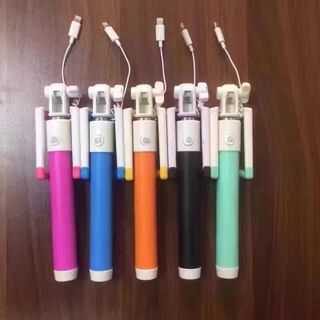Gậy chụp hình tự sướng monopod thân trơn - dành cho điện thoại iphone 5/6/7