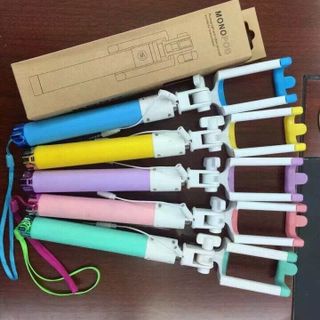 Gậy chụp hình tự sướng monopod thân trơn - dành cho điện thoại iphone 5/6/7