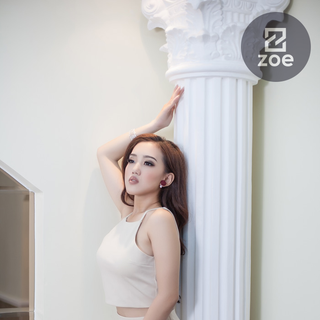 Set áo 2 dây cổ yếm và chân váy ôm – da zt60107da