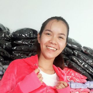 Áo khoác nhung nữ