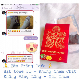 Tắm trắng cà phê