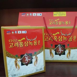 Nước hồng sâm nhung từ hàn quốc