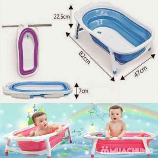 Chậu tắm gấp gọn cho bé