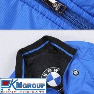 Áo khoác dù nam 2 lớp in logo bmw ms 12580