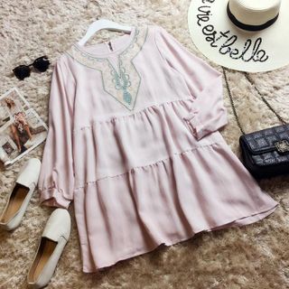 Baybydoll thêu thổ cẩm