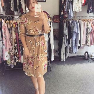 Váy voan hoa sang chảnh