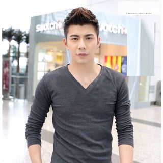 Áo thun tay dài xổ tim