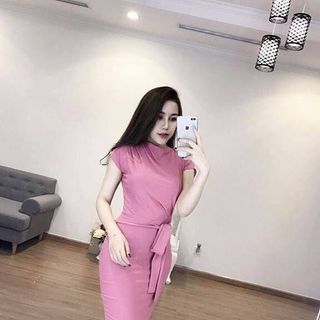 Đầm body cột eo - sỉ 5 cái bấ kỳ 125k - chất vải cotton lạnh giá sỉ