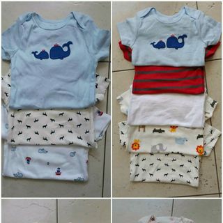 Thanh lý 50 bộ bodysuit hàng cambodia 3m-24m