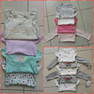Thanh lý 50 bộ bodysuit hàng cambodia 3m-24m