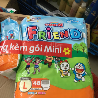 tặng kèm giấy ướt bỉm goon friend