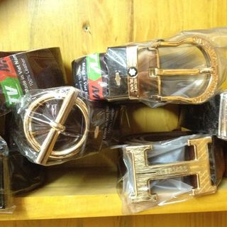 Dây lưng da trâu nguyên miếng ví da bò