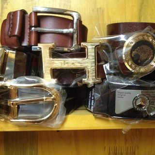 Dây lưng da trâu nguyên miếng ví da bò