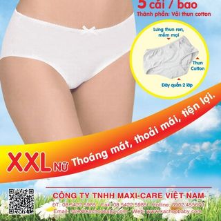 Quần lót cotton mặc 1 lần