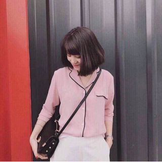 Áo sơ mi viền