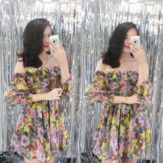 Đầm voan nhún new