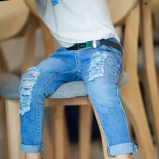 Quần jeans phong cách cho bé giá sỉ