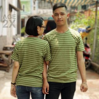 Áo thun sọc ngang